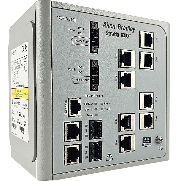 Allen Bradley Switch Gerenciável Stratix 8000 1783-ms10t