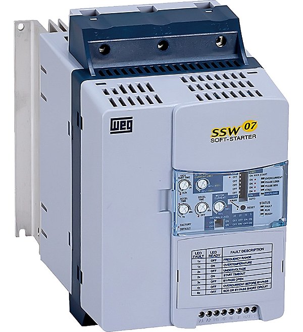 Chave De Partida Soft Starter Trifásica Ssw07 85a 220 A 575v