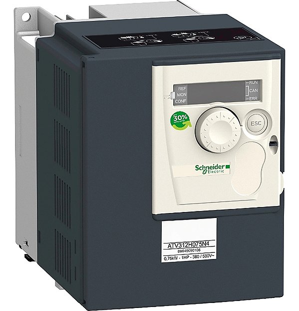 Inversor De Frequência Atv312 Schneider Atv312h037n4 0,5 Hp