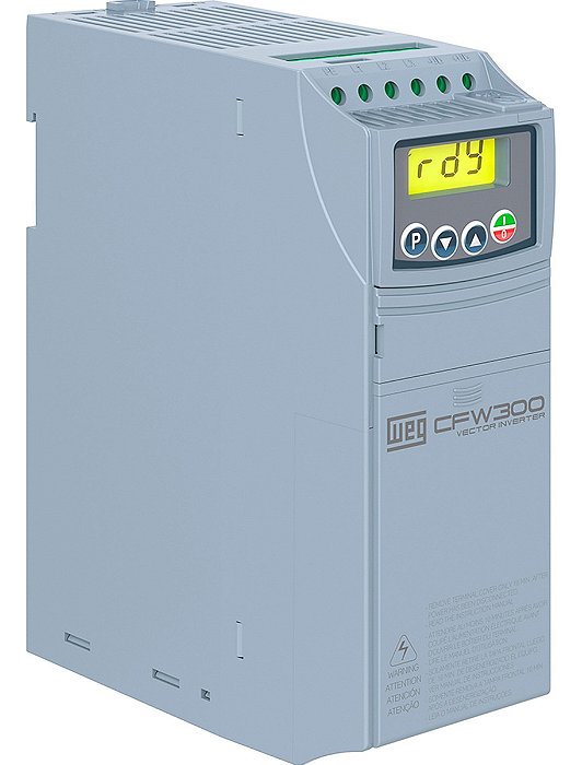 Inversor De Frequencia Weg Cfw300 5cv 15,2a 220v Trifásico