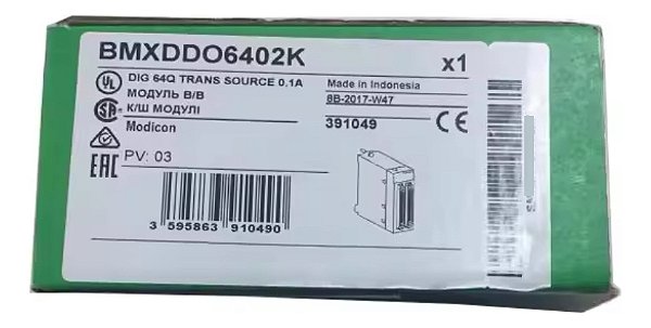 Módulo Modicon X80 Bmxddo6402k 64 Saídas Digitais Com Nf