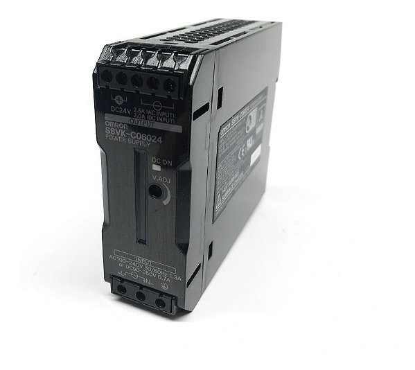 Fonte Chaveada 60w 24v 2a S8vk-c06024 Omron Nova Na Caixa