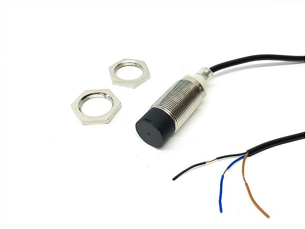 Sensor Indutivo M18 Npn Na 10mm E2b-m18kn10-wp-c1 2m Omron