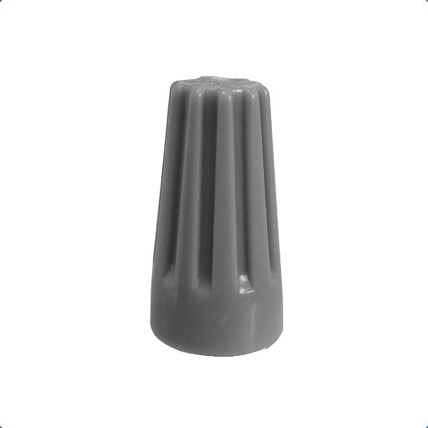Kit 100 Conector Torcao S-p1 Cinza Para Cabos 0,8mm A 2,5mm