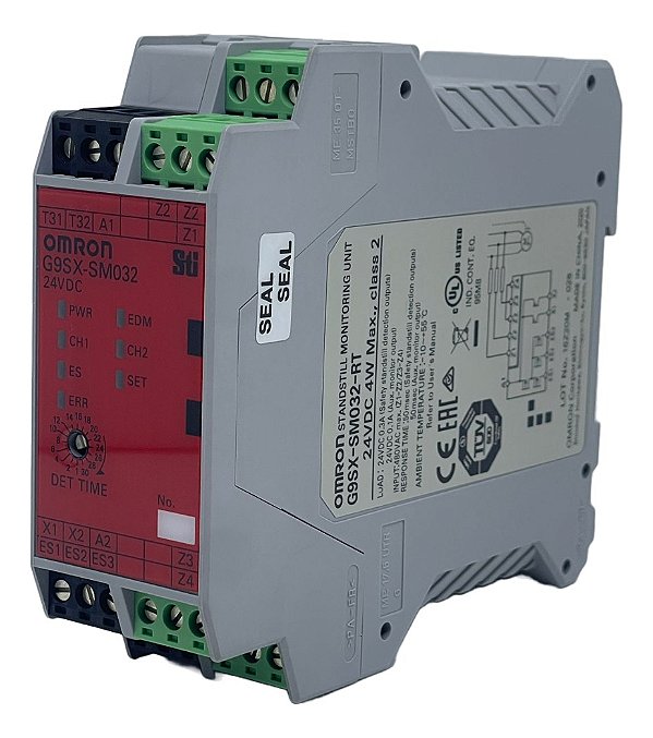 Omron G9sx-sm032-rt Rele De Segurança Para Inercia Motor 24v