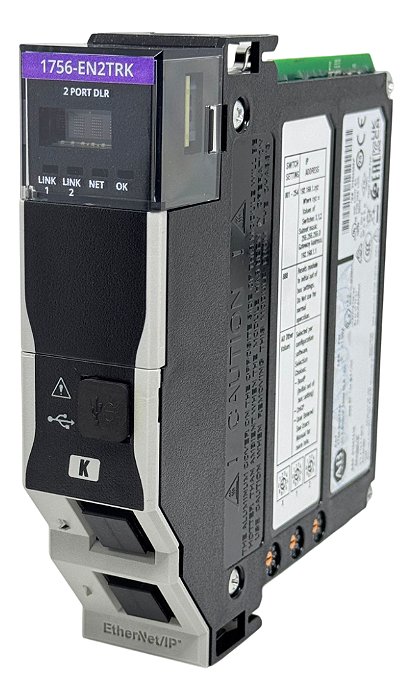 Allen Bradley 1756-en2trk Controllogix 2x Ethernet/ip Coated