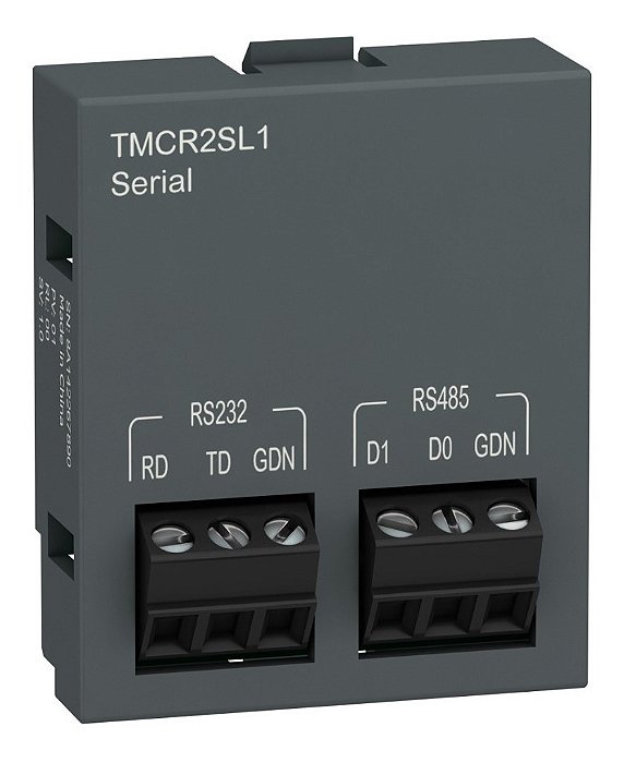 Schneider Tmcr2sl1 Cartão De Expansão Frontal Rs232 E Rs485