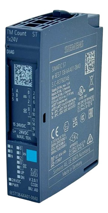 Siemens 6es7 138-6aa01-0ba0 Modulo Tm Count 1x 24v Et 200sp