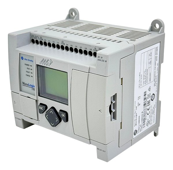 Allen Bradley 1763-l16bwa Clp Micrologix 1100 120/240v Ser B
