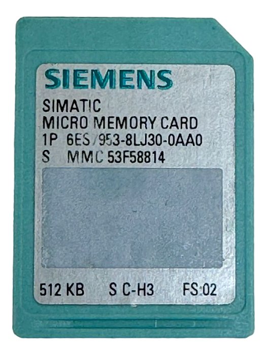 Siemens 6es7953-8lj30-0aa0 Simatic Mmc 512kb S7-300/c7/et200