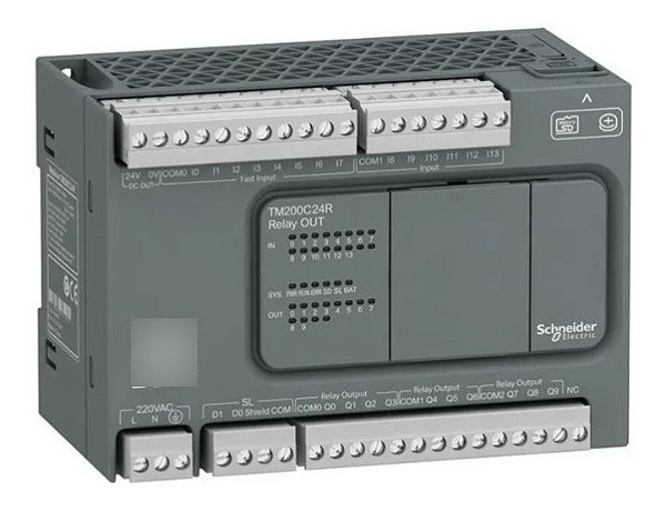 Clp Schneider Tm200c24r - 14 Entradas 10 Saídas Relé (novo)
