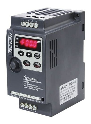 05 Inversor De Frequência 1cv 220v Monofásica If10 Metaltex