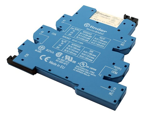 Rele Interface Finder Slim 39.11.0.024.0060 24dc/ac 6a