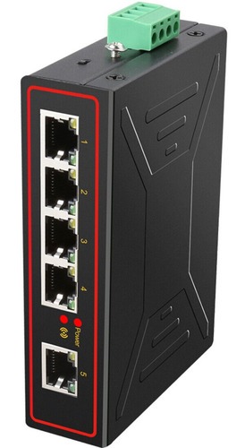 Switch Industrial 5 Portas Ethernet Diewu