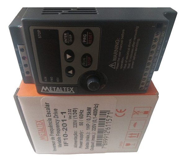 Kit 02 Inversor 1hp- 220v Mono If10-201-1 Metaltex