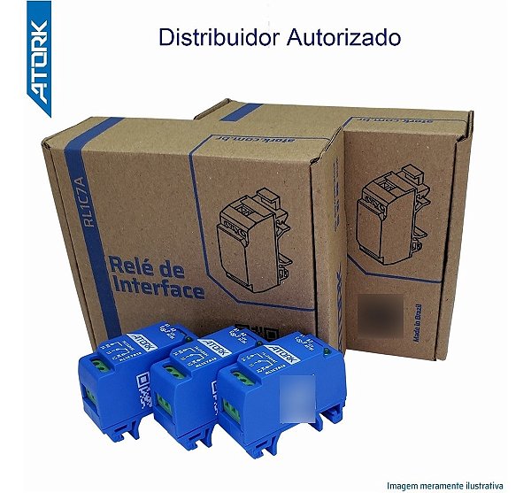Relé Interface Acoplador Atork, 12v, 24v, 127v, 220v