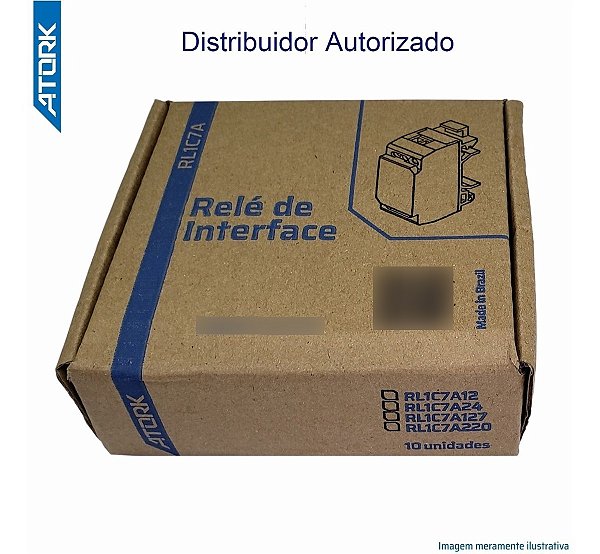 10 Relés Interface Acoplador Atork, 24v Ac/dc
