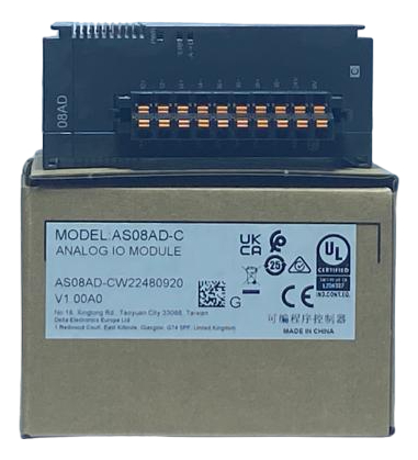 Módulo 08 Entradas Analógico Programável Clp As08ad-c Delta