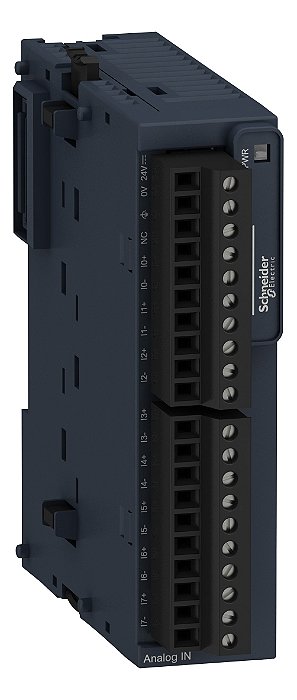 Modulo De Expansao Tm3 8 Entradas Analog Schneider Tm3ai8