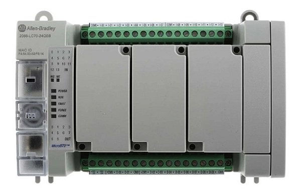 2080-lc70-24qwb Clp Micro870 Eth/serial Allen Bradley