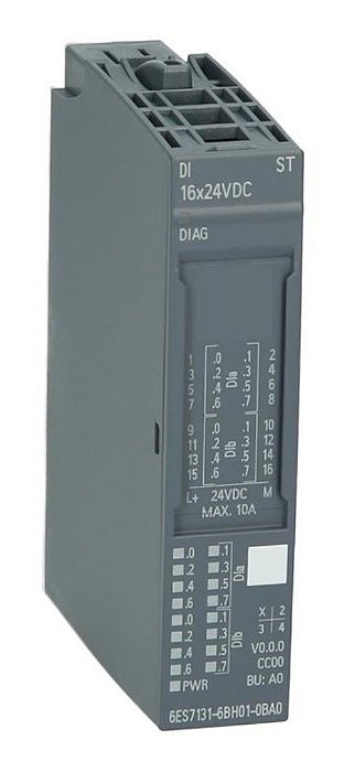 6es7 131-6bh01-0ba0 Módulo Et200sp / 16di-24vdc-st ( Novo )