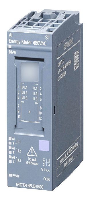6es7 134-6pa20-0bd0 Siemens Et200sp Ai Energy Meter 480v Ac