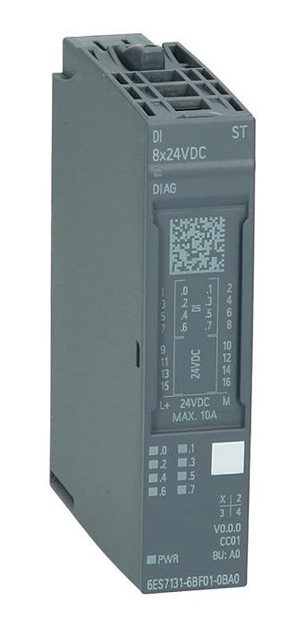 6es7 131-6bf01-0ba0 Modulo Siemens Et200sp Di 8x 24v Dc St