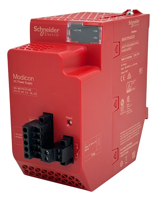 Modulo X80 Bmxcps4002s Font Redundante Safety 100/240vca 40w