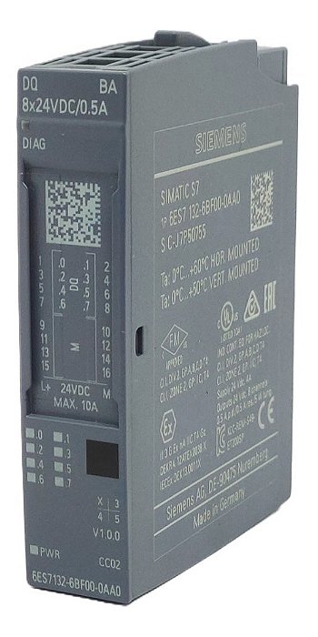 6es7 132-6bf00-0aa0 Modulo Siemens Et200sp Dq 8 X 24vdc/0.5a