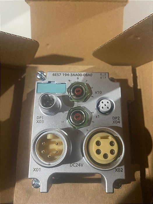Módulo Siemens Bloco Terminal Et200 6es7 194-3aa00-0ba0 Novo