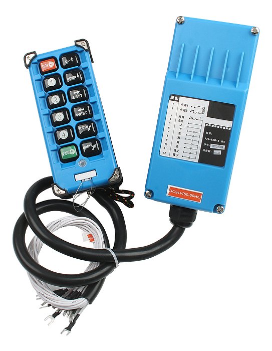 Controle Remoto Ponte Rolante F21 -e2b-8 2tx 2 Velocidades! 220v