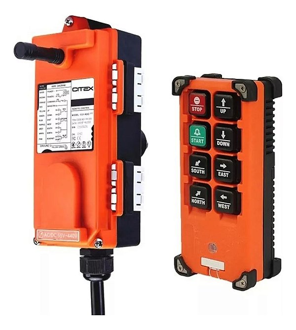Controle Remoto Para Ponte Rolante E Talha - Novo 12v E 220v