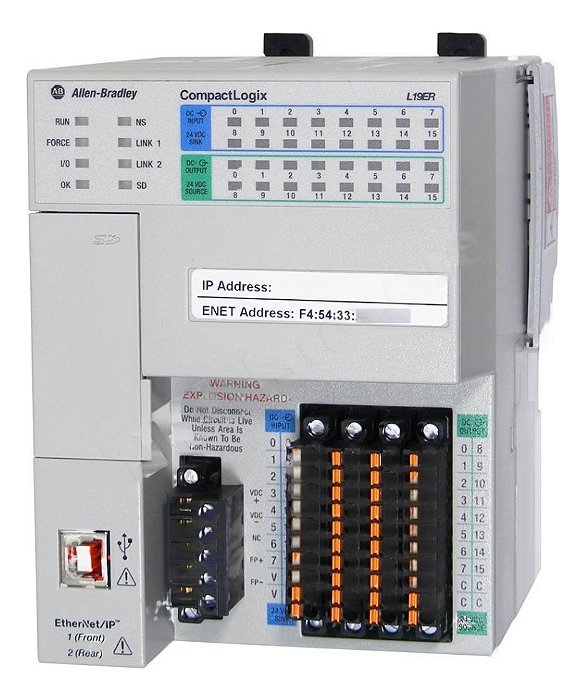 1769-l19er-bb1b Clp Allen Bradley Compactlogix 5370 Eth 1mb
