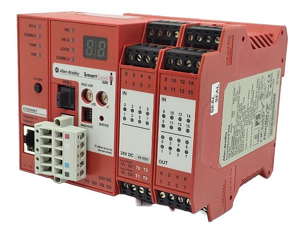 Clp 1752-l24bbbe Cpu Smartguard 600 Ethernet  Allen Bradley