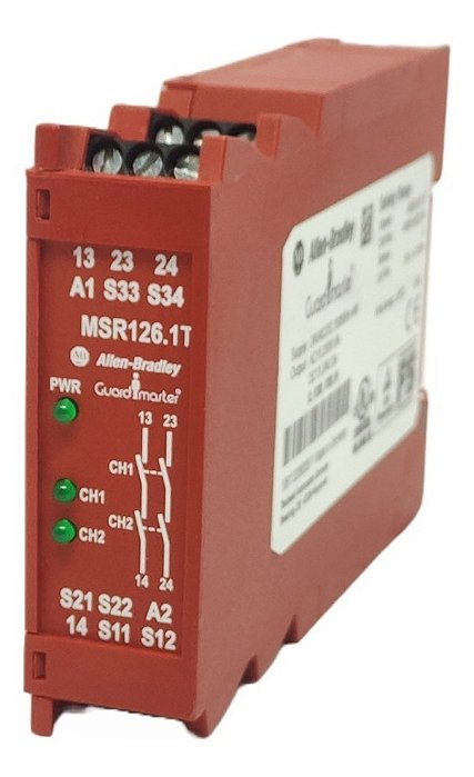 440r-n23114 Allen Bradley Msr126.1t Rele De Segurança