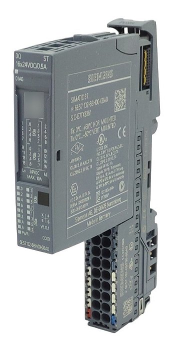 6es7 132-6bh00-0ba0 Siemens Modulo 16dq 24vdc/0.5a C/ Base