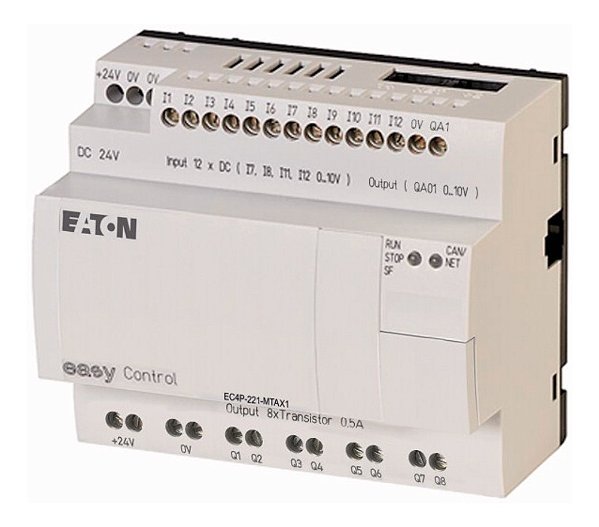 Ec4p-221-mtax1 Easy Control Moeller / Eaton 12di / 8do / 1ao