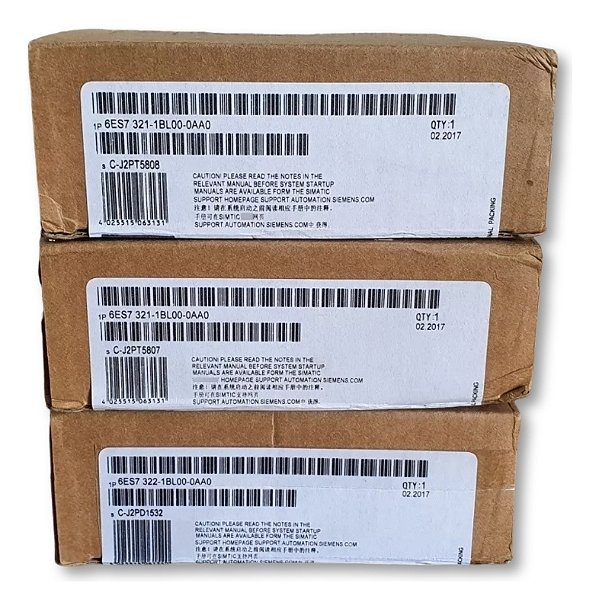 Siemens 6es7 321-1bl00-0aa0 Sm321 Di32 Novo Lacrado