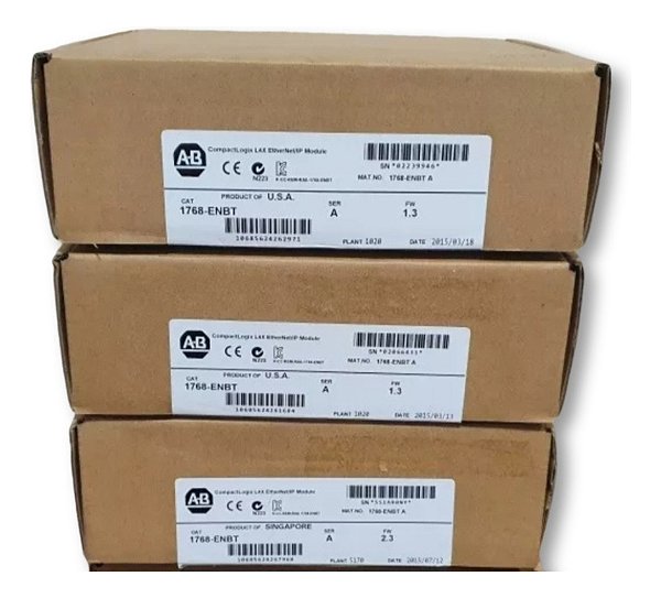 Allen Bradley 1768-enbt Ser A Ethernet Module Novo Na Caixa