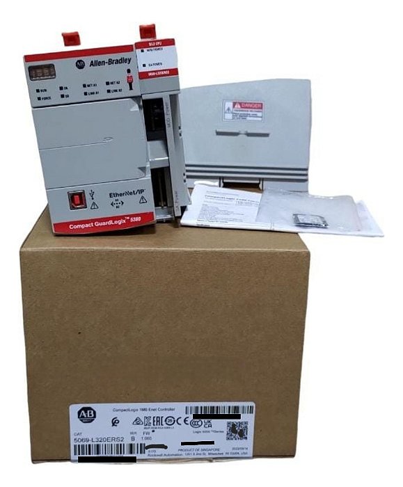 Cpu Allen-bradley 5069-l320ers2 Na Caixa 2022 Com Garantia