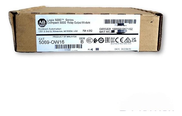 Allen-bradley 5069 Ow16 Fab. 2022 Logix 5000 Lacrado