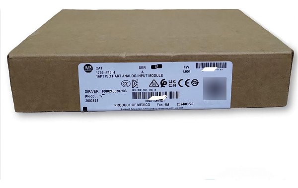1756 If16ih Allen-bradley 16pt Analógico Lacrado