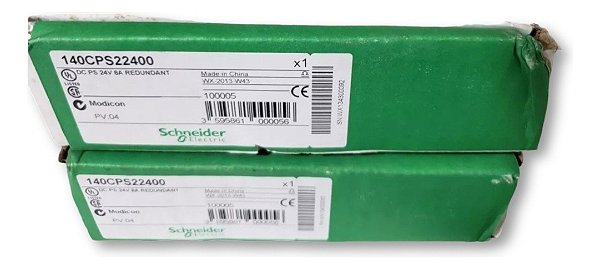 Modicon Schnneider 140cps22400 Fonte 24v Redundante Quantum