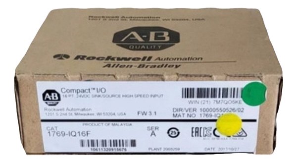 Allen-bradley 1769-iq16f Lacrado Rockwell 1769 Iq16