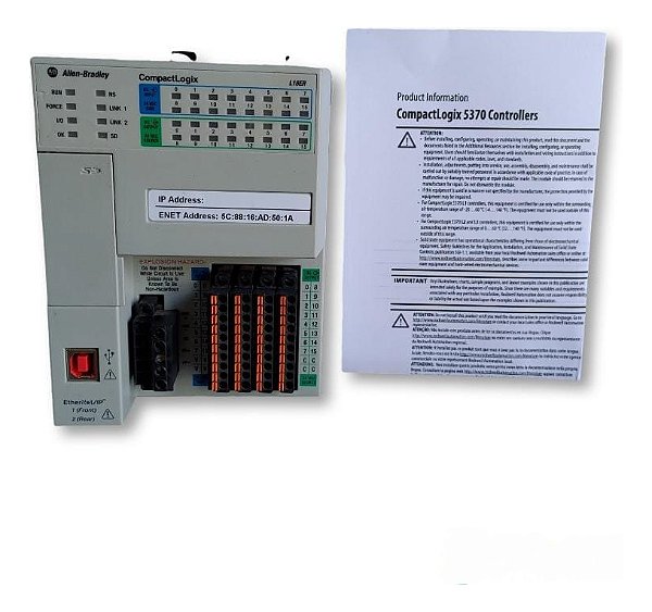 1769-l18er-bb1b Cpu Allen-bradley Nova Ano 2021