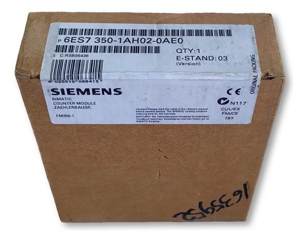Siemens S7 300 Cod: 6es7 350-1ah02-0ae0 Couter Novo