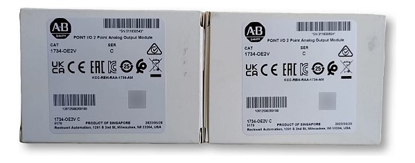1734-oe2v Allen-bradley Point I/o Analog Novo 2023