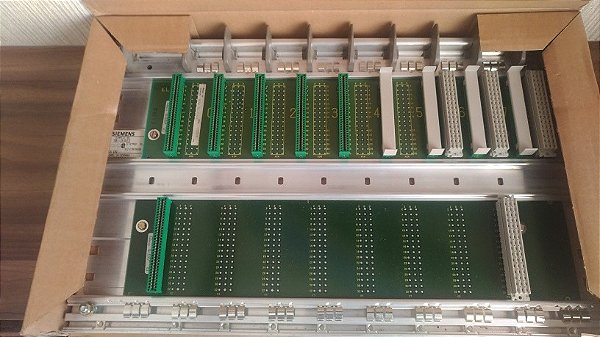 Rack Siemens S5 Cod:6es5 701-2la12 Clp Novo 12 Slots