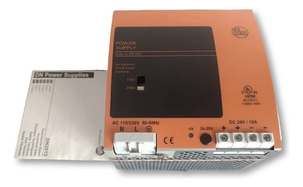 Fonte Alimentação Ifm Cod: Dn2013 Ecomat200 24v/10amp Nova