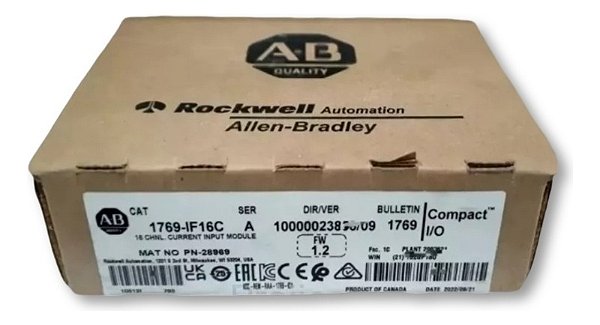 Allen-bradley 1769-if16c  Nf/garantia 1769 If16c 2022 Lacrad